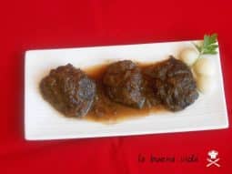 Carrilleras al vino tinto receta tradicional