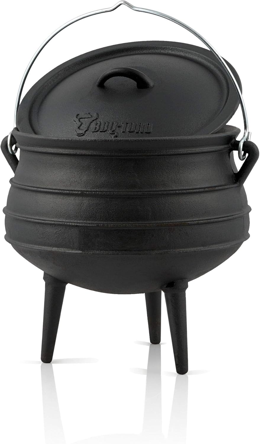 BBQ-TORO Potjie l Elección de Diferentes tamaños l Cacerola de Hierro Fundido l Horno holandés sudafricano: imagen 1